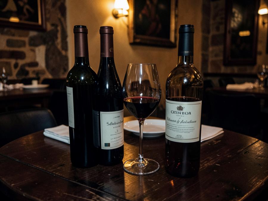 Weinflaschen — Wine bottles